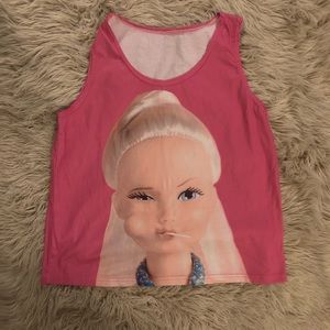 barbie tank top womens